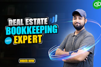 do real estate bookkeeping in quickbooks online and xero