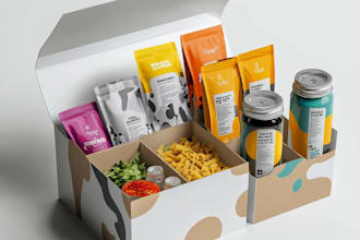 create an astonishing cosmetic packaging and label design
