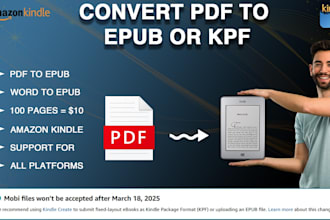 convert pdf to epub and do ebook formatting