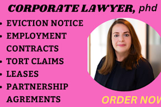 offer expert services in employment law, tort claim, and unlawful eviction