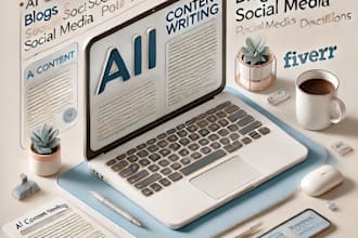 do ai content writing for blogs, social media, and more