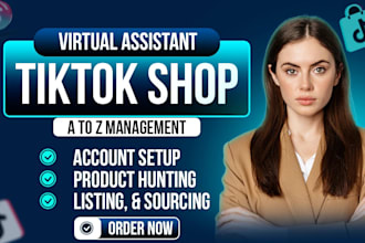 set up your tiktok shop, manage tiktok shop
