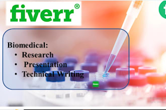 do biomedical research technical and professional article