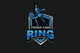 make aesthetics teen tennis camp logo
