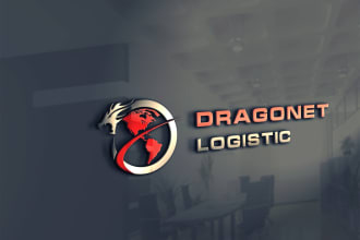 design logo for transport, logistic, trucking, and shiping