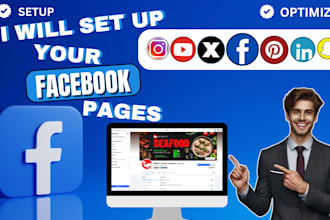 create and setup facebook and instagram business pages