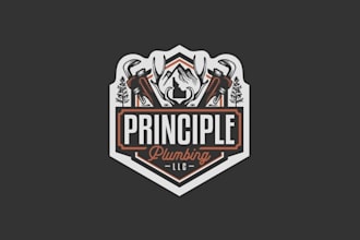 design bold memorable plumbing company logo