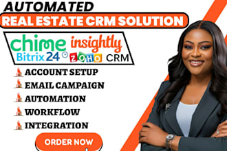 setup rei navigator mojo pipeline pro insightly bitrix chime zoho crm workflow