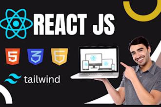 be your react js front end developer for custom web apps
