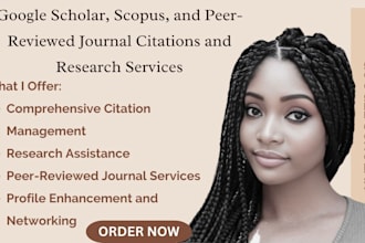 increase citation peer reviewed journal google scholar publication article apa