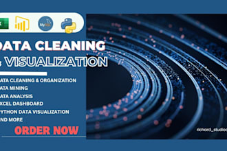 do data cleaning, mining, data analysis and visualization with phython and excel