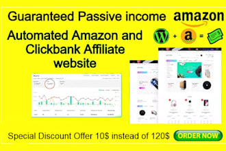 create autopilot amazon affiliate website for passive income