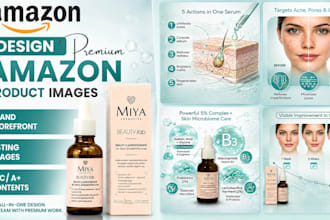 do listing images for amazon, ebay, amazon infographic, product listing images