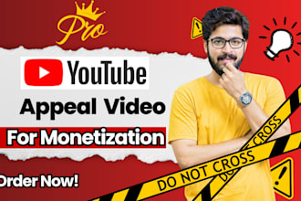 make effective youtube appeal video to address monetization suspension
