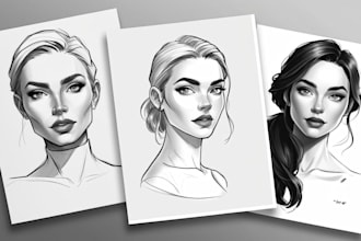 turn your photo into a digital sketch