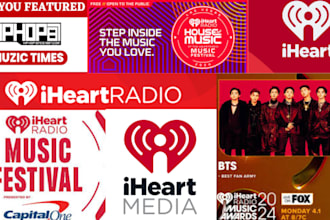do a viral promotion for your song and ads on iheart radio live