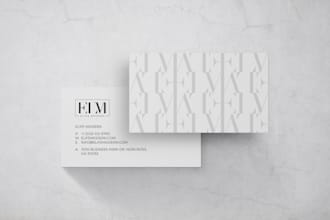 design custom visiting card designs to elevate your brand