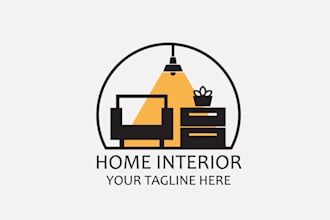 make awesome home decor furniture logo