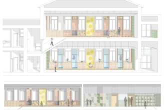 render 2d architectural plans, elevations and sections