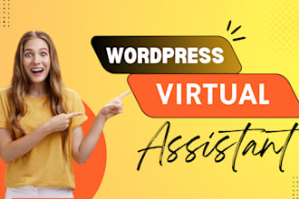 be your professional wordpress VA for website management