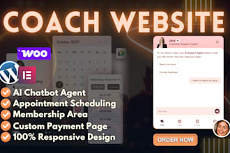 build life coach, author, consultant, speaker website