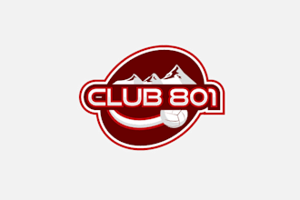 make inventive girls volleyball club logo