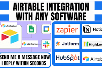 do airtable integration slack jotform zapier twilio calendly clickup wordpress