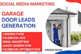 do garage door leads facebook ads and optimization SEO