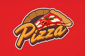 do food, pizza, bbq, burger, drink coffee and restaurant logo design in 24hrs