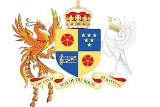 do a wonderful family crest and coat of arms logo design