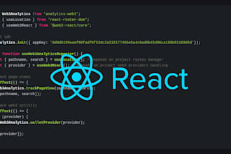 be your front end web developer, figma to react, HTML CSS
