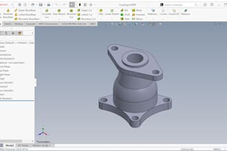 do part modelling in solid works