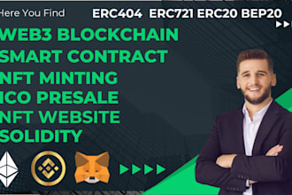 create ico, ido presale, smart contract, wallet connect, pandora on ethereum