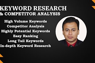 do profitable seo keyword research and competitor analysis