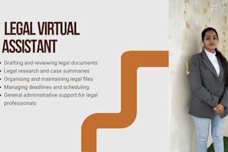 be your expert legal virtual assistant