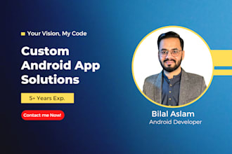 design and develop an android app using java or kotlin