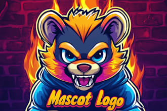 design a unique sports, mascot, esports and gaming logo