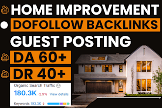 publish home improvement guest post, home guest post