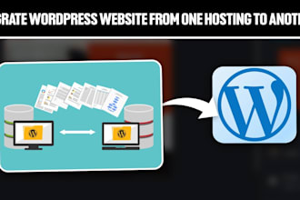 move migrate transfer or restore your wordpress website to new host or domain