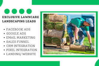 generate lawncare leads landscaping leads mowing leads generation