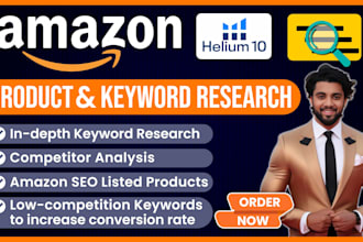 do amazon product research and keyword research for amazon fba private label