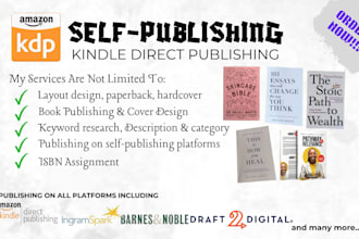 professionally format self help ebooks for amazon KDP paperback