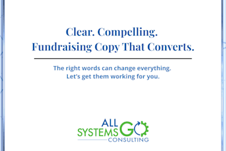 create copy for a fundraising appeal