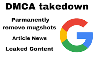 permanently remove unwanted mugshots articles bad false news negative links dmca