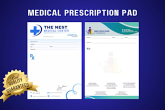 design medical prescription pad
