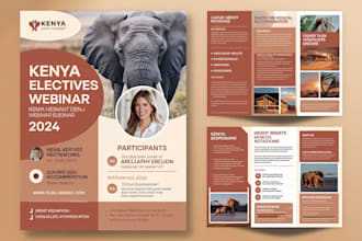 create professional flyers and brochures to boost your business or event