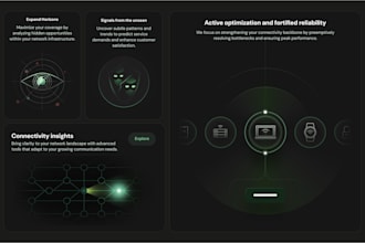 design website illustrations or bento box UI graphics or your saas website