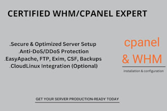 set up your cpanel whm server for seamless hosting and management