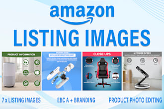 design amazon product listing images, product photo editing