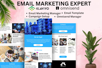 do omnisend email campaign marketing klaviyo virtual assistant postscript expert